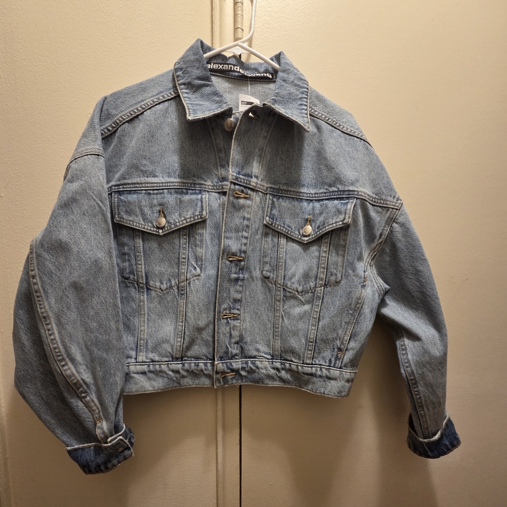 Alexander Wang Light Blue Jean Jacket